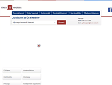 Tablet Screenshot of forumakademia.hu